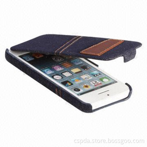 Denim flip case for iPhone 5c
